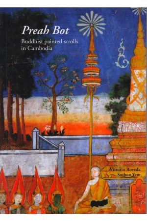 Preah Bot Buddhist painted scrolls in Cambodia